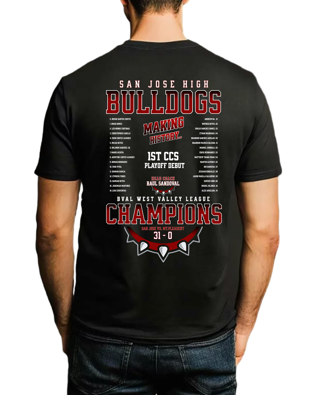 SJ BULLDOGS: 2025 CHAMPIONSHIP